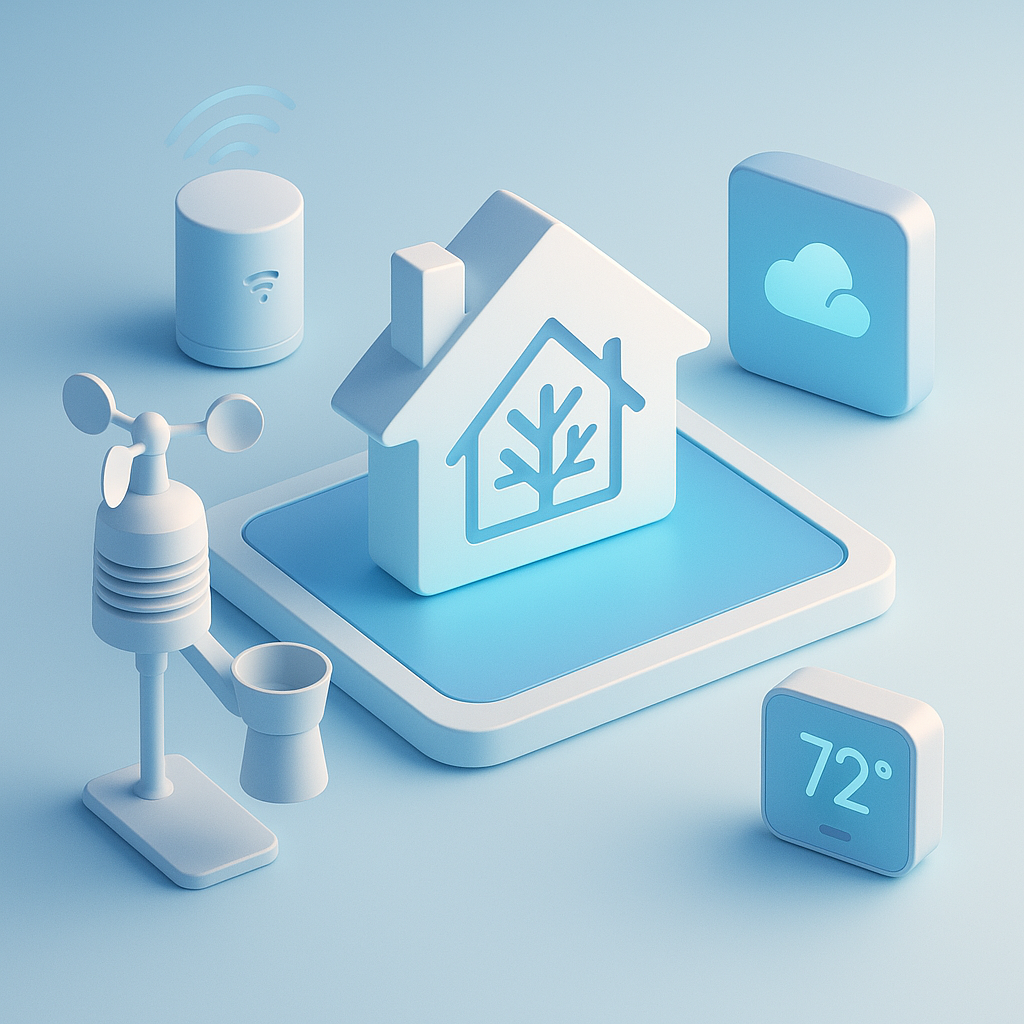 Integration der Ecowitt Wetterstation in Home Assistant