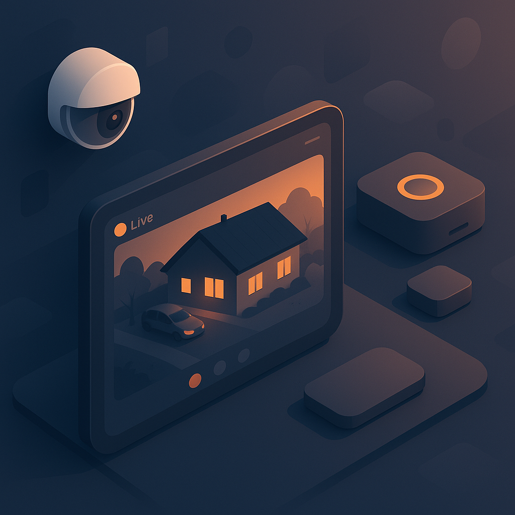 Hikvision Live-Bild auf Homey Dashboard