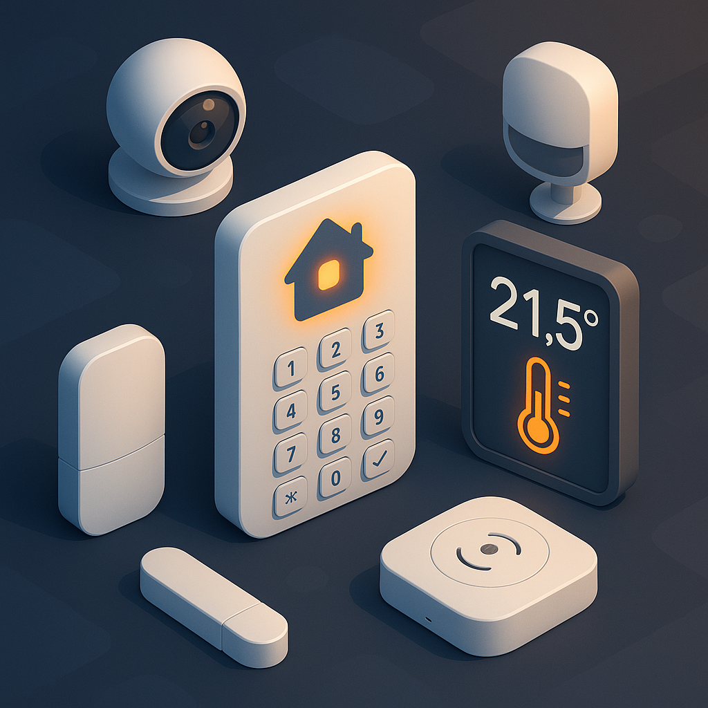 Security System mit Sensoren