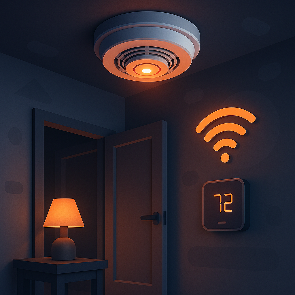 Zuverlässige Rauchmelder für Smart-Home-Anwendungen